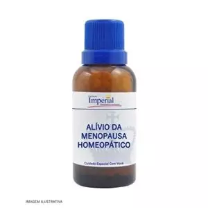 Alívio da Menopausa Homeopático Glóbulos 24g