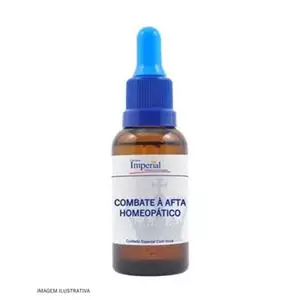 Combate à Afta Homeopático Líquido 30ml Combate à Afta Homeopático Líquido 30ml