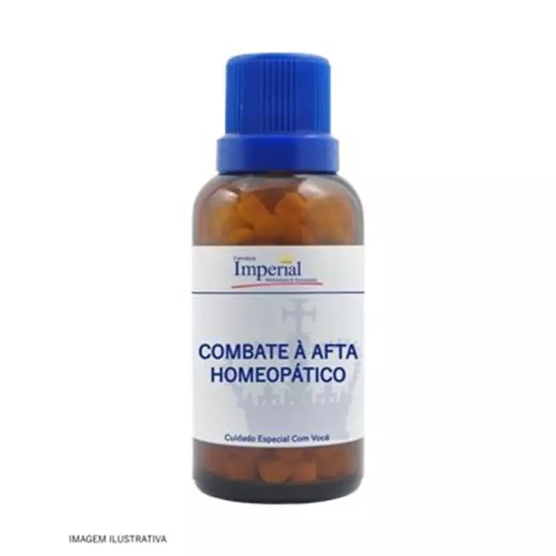 Combate à Afta Homeopático Tabletes 30g