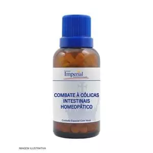 Combate a Cólicas Intestinais Homeopático Tabletes 24g Combate a Cólicas Intestinais Homeopático Tabletes 24g