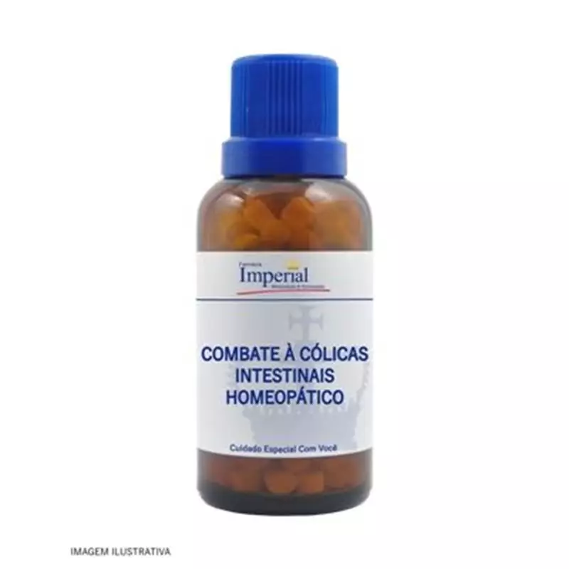 Combate a Cólicas Intestinais Homeopático Tabletes 24g