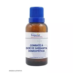 Combate à Dor de Garganta Homeopático Glóbulos 24g