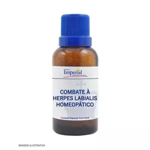 Combate à Herpes Labiais Homeopático Glóbulos 24g