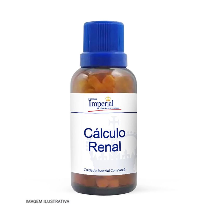 Cálculo Renal em Glóbulos 24g 