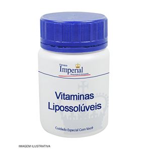 Vitaminas Lipossolúveis 30 Cápsulas