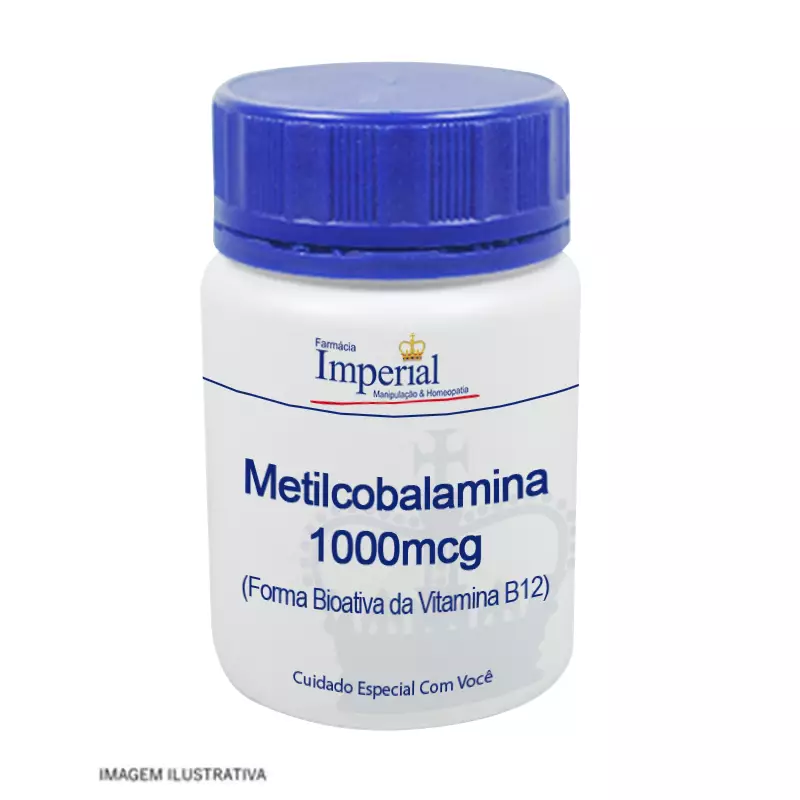Metilcobalamina 1000mcg 30 Cápsulas
