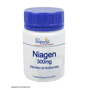 Niagen 300mg (Ribosídeo de Nicotinamida) 30 Cápsulas