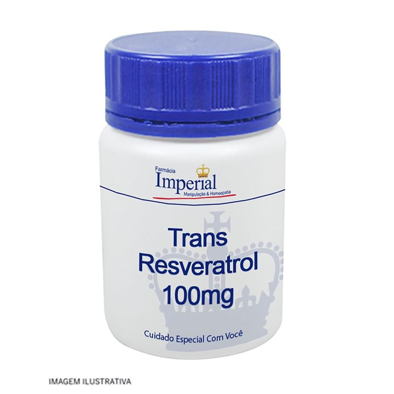 Trans Resveratrol 100mg 30 Cápsulas
