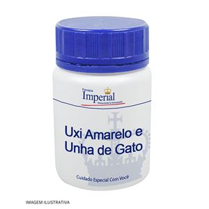 Uxi Amarelo e Unha de Gato 30 Cápsulas